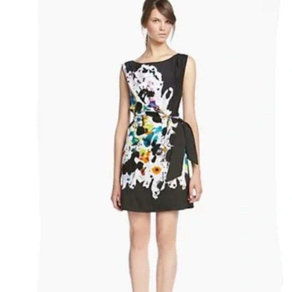 Diane von Furstenberg Silk Sleeveless Sheath Dress -With Tags